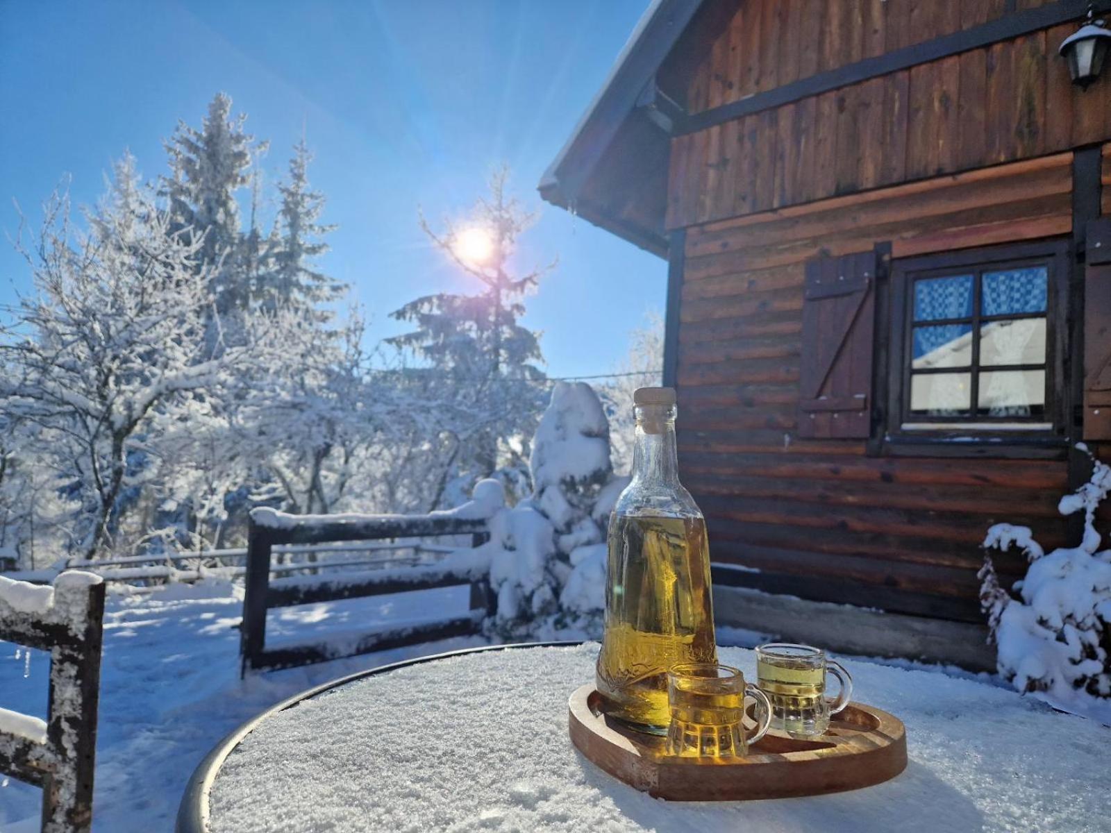 Brvnare Na Brdu Villa Sljivovica  Luaran gambar